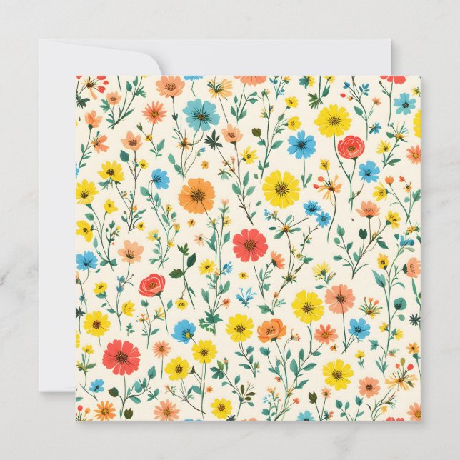 Só um monte de flores felizes (Frente)