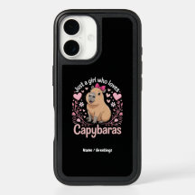 Só uma garota que ama Capybaras Engraçado Presente