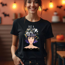 Só Uma Menina Que Adora A Bela Figurina De Hallowe