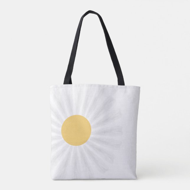 Só Vibrações de Margarida Bolsa Tote (Verso)