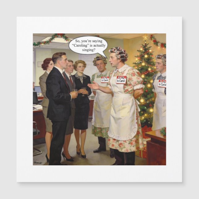 So, you’re saying “Caroling” is actually singing? (Frente)