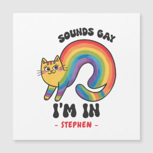 Soa Gay, estou dentro do Rainbow Cat LGBTQ Pride