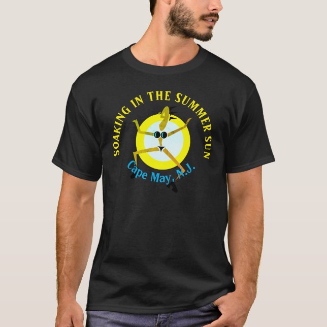 Soagem na Camisa Sol de Verão (Camisa de Cabo Verd (Frente)