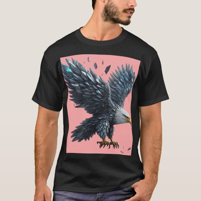 Soar Acima: Camiseta Cristal Eagle (Frente)