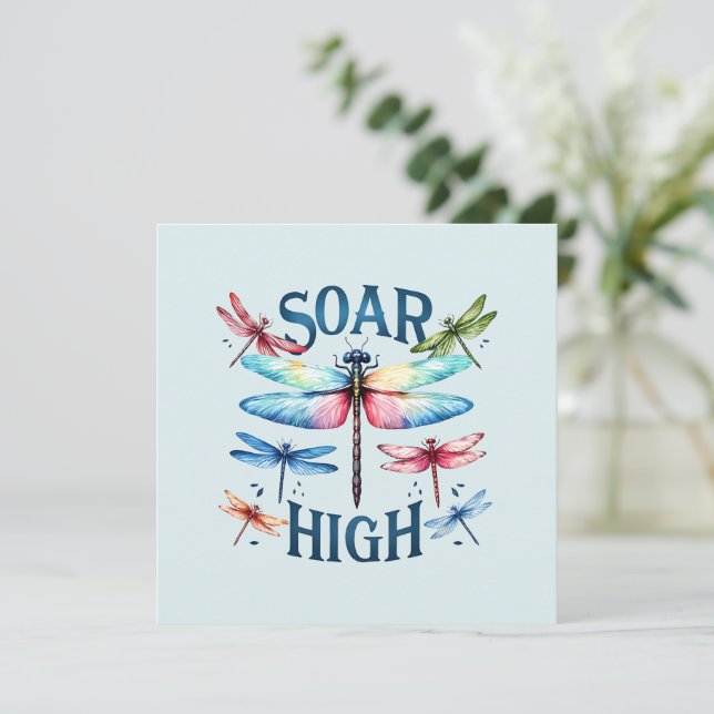 Soar High - Dragonfly Artística (Em pé/Frente)