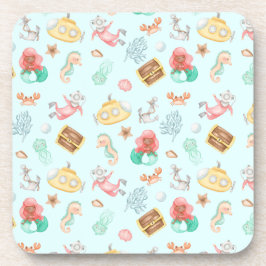 Sob a porta copos de plástico do Duro marinho