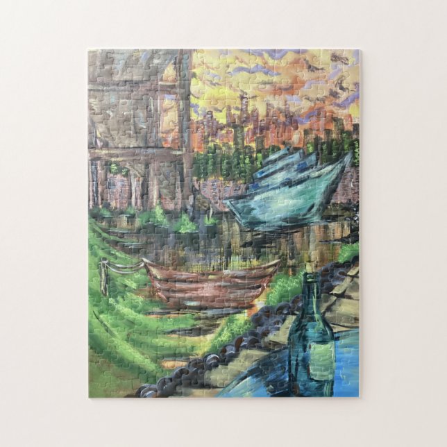 Sob a Quebra-cabeça da ponte (Vertical)