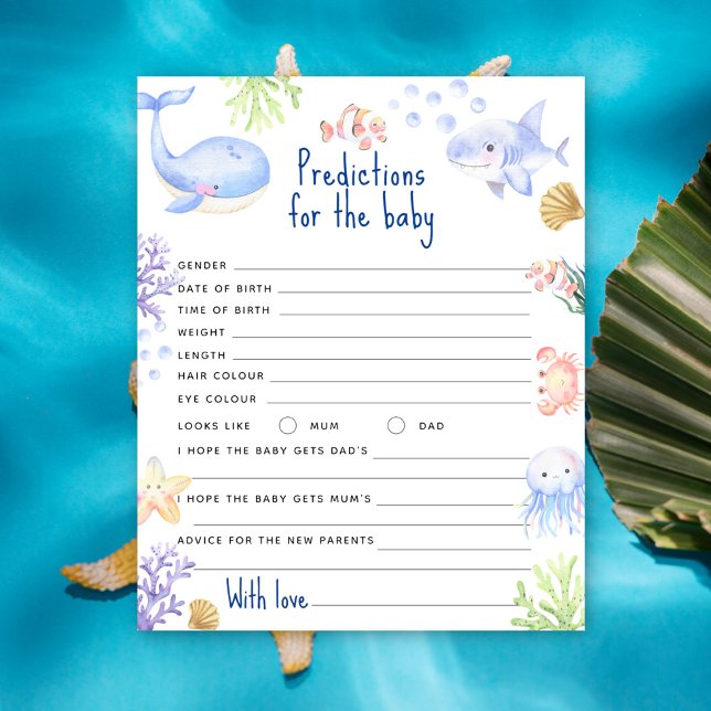 Sob as predições e conselhos dos animais marinhos (Criador carregado)