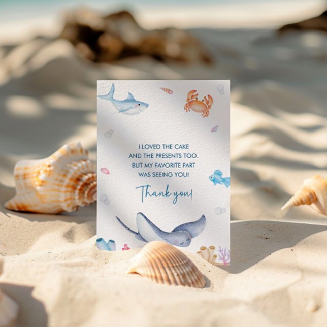 Sob o Cartões de agradecimentos de Festa de aniver (Criador carregado)