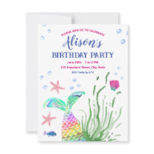 Sob O Convite de festas De Nome Personalizado Do M