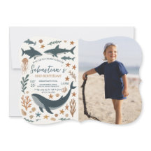 Sob o Convite de Fotografia de Festa de aniversári