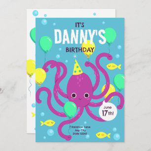 Sob o convite do mar, Octopus Birthday