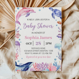 Sob o Convite Para Chás de fraldas De Garotas Do M