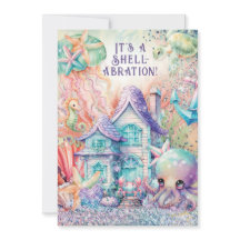 Sob o Convite para Chás de fraldas Marítimos