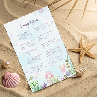 Sob o Mar Bebê Trivia