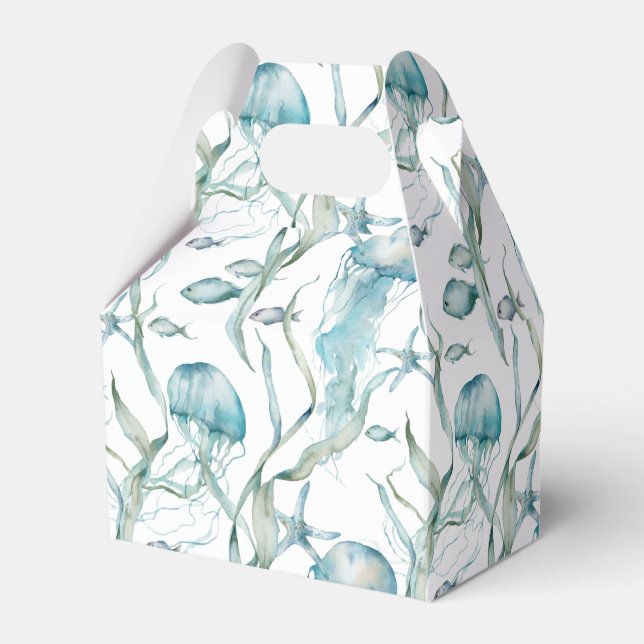 Sob o Mar Caixas de Favor de Água-Viva (Frente)