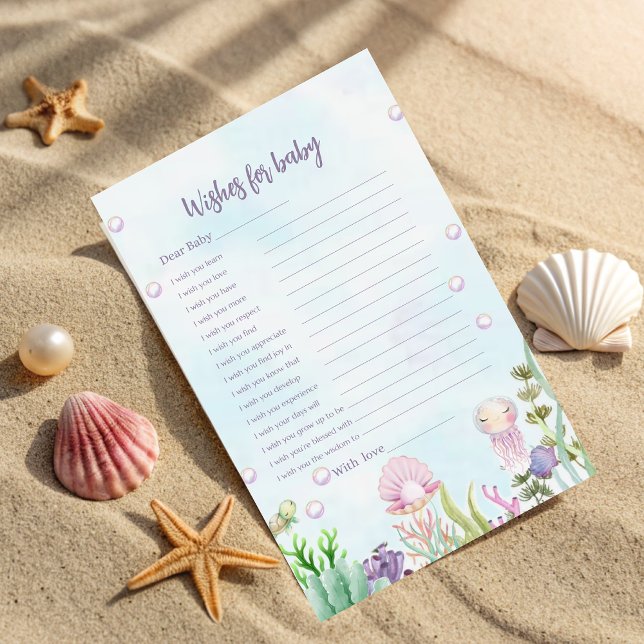 Sob o mar Desejos por Bebê (Criador carregado)