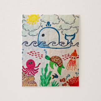 "Sob o mar" Quebra-cabeça