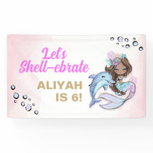 Sob o Mar Sereia Sereia Sinal de Boas-vindas Banne