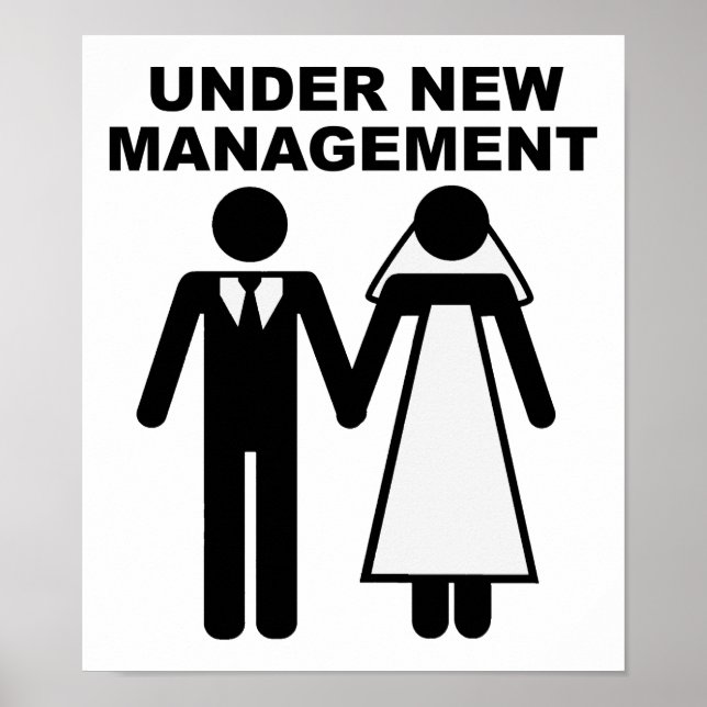 Sob o novo Poster Funny Management (Frente)