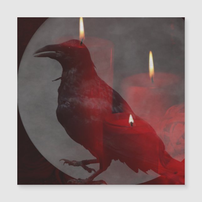 "Sob o Seu Encanto em Vermelho" (Frente)