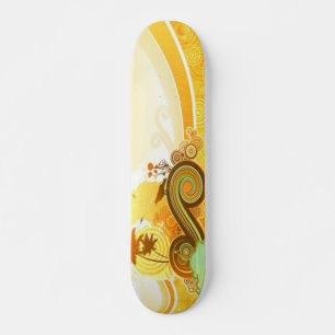 Sob um skate Sun Scorching