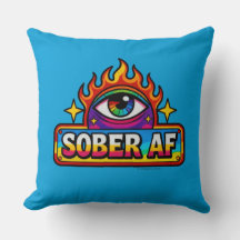 Sober AF - Almofada de Arremesso
