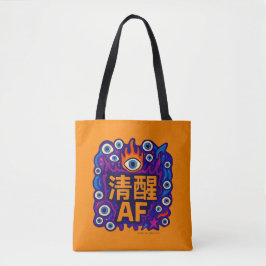 Sober AF - Chinese - Tote