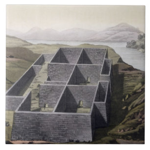 Sobras de um palácio do Inca em Callo, Peru, 'do