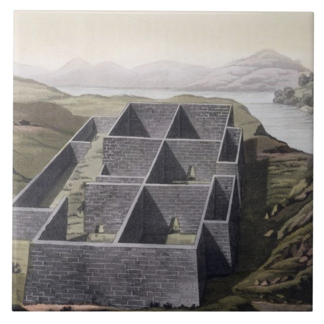 Sobras de um palácio do Inca em Callo, Peru, 'do (Frente)