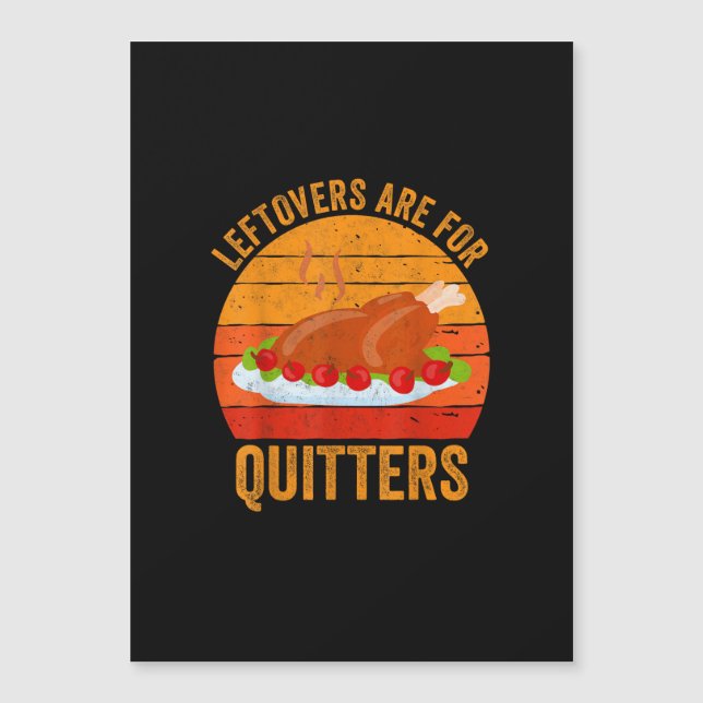 Sobras do Dia de Ação de Graças São Para Quem Desi (Frente)