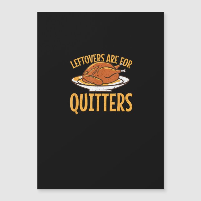 Sobras São Para Quem Desiste Snood de Peru de Ação (Frente)