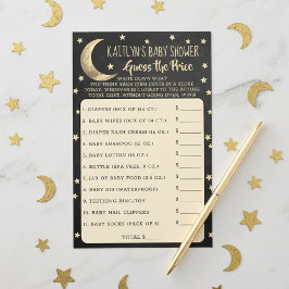 Sobre A Lua | Chá de fraldas Adivinha O Jogo Dos P