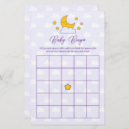 Sobre a Lua e o Jogo do Chá de fraldas das Estrela