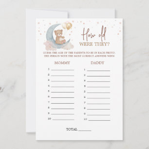 Sobre a Lua Quantos anos eles tinham o Cartão de J