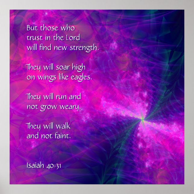 Sobre as Asas das Escrituras de Águias Poster de A (Frente)