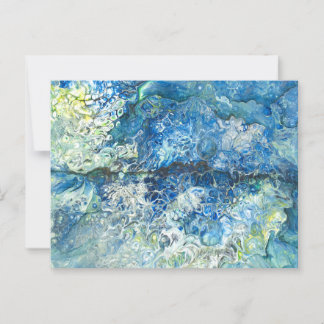 Sobre As Montanhas Sobre O Cartão Postal Do Mar