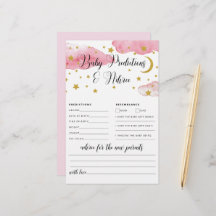 Sobre o Cartão de Conselhos e Previsões de Bebês d