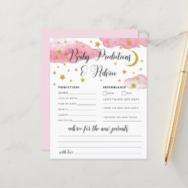 Sobre o Cartão de Conselhos e Previsões de Bebês d