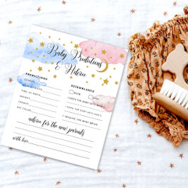 Sobre o Cartão de Conselhos e Previsões de Bebês d