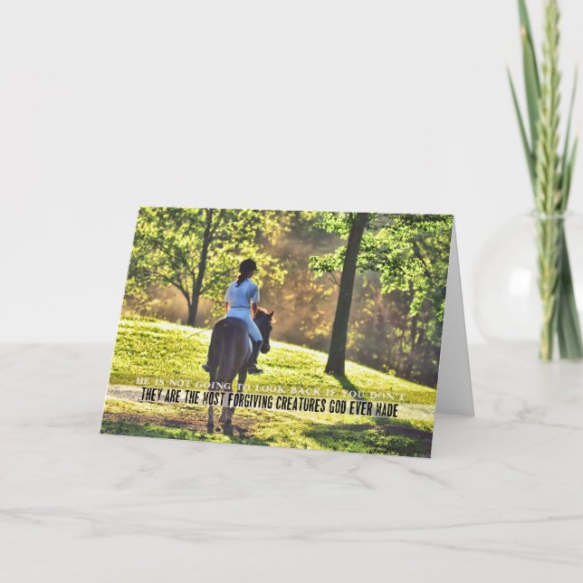 SOBRE O Cartão de Saudação para o SHOWGROUNDS (Frente)