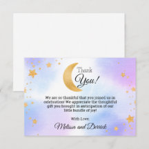 Sobre o Cartões de agradecimentos do Chá de fralda