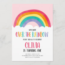 Sobre o Convite de Aniversário da Rainbow Pink Gir