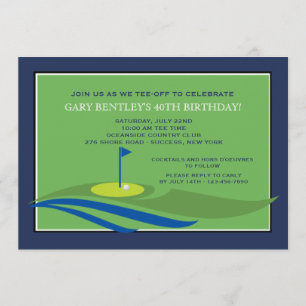 Sobre o convite para o golfe verde