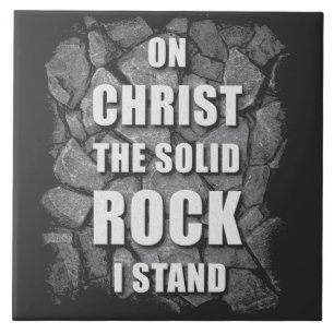 Sobre O Cristo Do Solid Rock I Stand Christian Fai