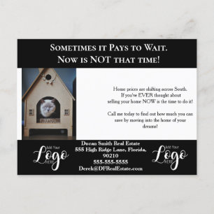 Sobre o Folheto de Cartão Postal Imobiliário de Ce