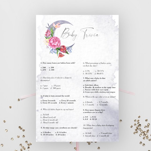 Sobre o Jogo do Chá de fraldas da Trivia Bebê da L (Criador carregado)