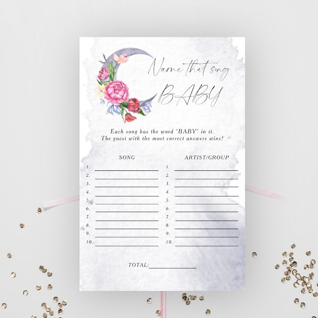 Sobre o nome da lua esse jogo de chá de fraldas (Criador carregado)