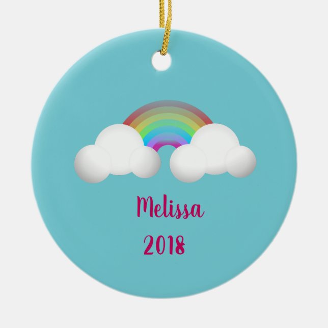 Sobre o ornamento das meninas do arco-íris (Frente)