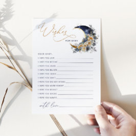 Sobre o ouro da lua marinho Desejo um cartão para